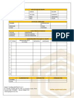 Formatos de Mantenimiento de Equipos