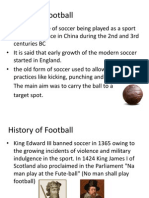 History of Football