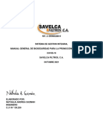 Manual - General - Bioseguridad - Covid - 19 - Savelca - Filtros Venezuela
