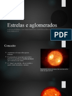 Estrelas, constelações e aglomerados estelares