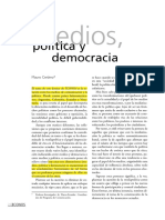 Clase 26. CERBINO Medios Política y Democracia