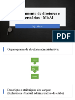 Descrição de Diretores e Secretários