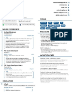 Ankit's Resume PDF