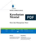 Modul 7 - Kesehatan Mental