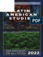 2022 SUP Latin American Studies Catalog