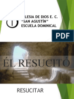 La resurreccion de Jesus 2018