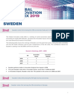 Sweden: Sweden Ranks 2nd Among The 129 Economies Featured in The GII 2019