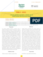 Lesiones en Genitales Asociadas A Violacion Sexual