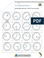 SodaPDF Converted Telling Time Clock Telling The Time To 5 Min 2