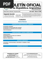 Segunda Sección: Sumario | PDF | Gobierno | Business
