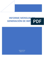 Informe de Ministerio de Jóvenes