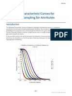 Operating Characteristic Curves For Acceptance Sampling For Attributes