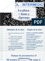 Tema 25 El Vocabulario de La Playa en Español.