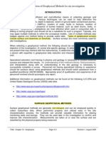 Application of Geophysical Methods For Site Investigation - Ohio EPA