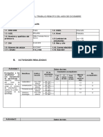 INFORME DEL TRABAJO REMOTO NOVIEMBRE 1ro y 2do GRADO - Prof - Nilda