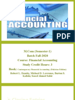 M.Com Financial Accounting Closing Entries