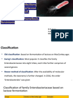 Gastrointestinal Infections Due To Enterobacteriaceae: Diarrheogenic E. Coli, Shigellosis, Nontyphoidal Salmonellosis, Yersiniosis