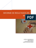 Informe de Resultados de Las Pruebas de Wisc