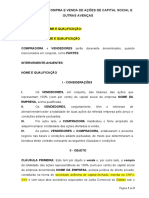 4 - Modelo Contrato Compra e Venda Participação Societaria