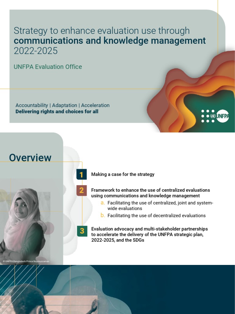 Evaluation Use Strategy 2022 2025 PDF Evaluation Knowledge Management