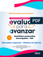 Manual Sincronizar Respuestas Modalidad PDF