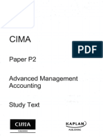 CIMA P2. Cap 3. Costing Techniques