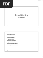 Ethical Hacking: Chapter One