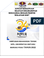 Juklak Dies Natalis Fkmtsi-34 Sulawesi Tengah Wilayah Xiii - Revisi Fix