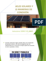 Conexion en Paneles Solares