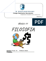 Ensino sobre mitos e filosofia