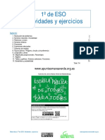 Matemáticas 1o ESO. 74 actividades y ejercicios de resolución de problemas