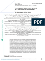 Determinantes Sociales-The Determinants of Food Choice