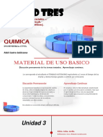 Unidad Tres: Quimica