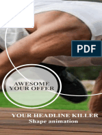 Awesome Your Offer: Shape Animation Your Headline Killer