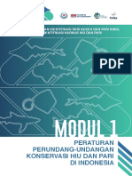 Modul 1. Peraturan UU Konservasi Hiu Dan Pari