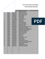 Nilai Pat Ma Darul Ulum Bandung TAHUN PELAJARAN 2021/2022: No NIS Nisn Nama