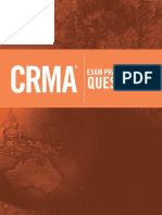 2015 CRMA® Certification in Risk Management Assurance - Exam Practice Questions