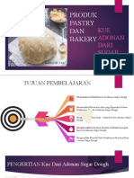 Kue Dari Adonan Sugar Dough - Rofiqoh