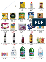 Groceries and household items list