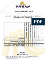 Programação Semanal