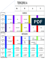 Horario Terceros