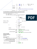 SD Factor Per ACI350-06