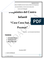 Diagnostico de Centro Infantil 2019 Casa Cuna