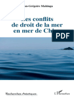 Les Conflits de Droit de La Mer en Mer de Chine