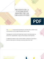 Proceso de La Contabilidad Dentro de Las Organizaciones