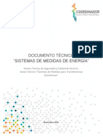 Documento Técnico Sistema de Medidas de Energía 2021