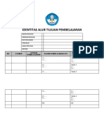 Identitas Alur Tujuan Pembelajaran