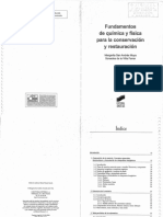 Fundamentos de Quimica y Fisica para La Conservacion y Restauracion