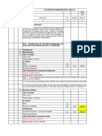 Excavation and Filling Rates for Structural Works