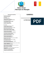 Lei Mazagão n. 400.2019 (Criação do Fundo Especial de Defesa do Meio Ambiente – Femma, no Município de Mazagão)